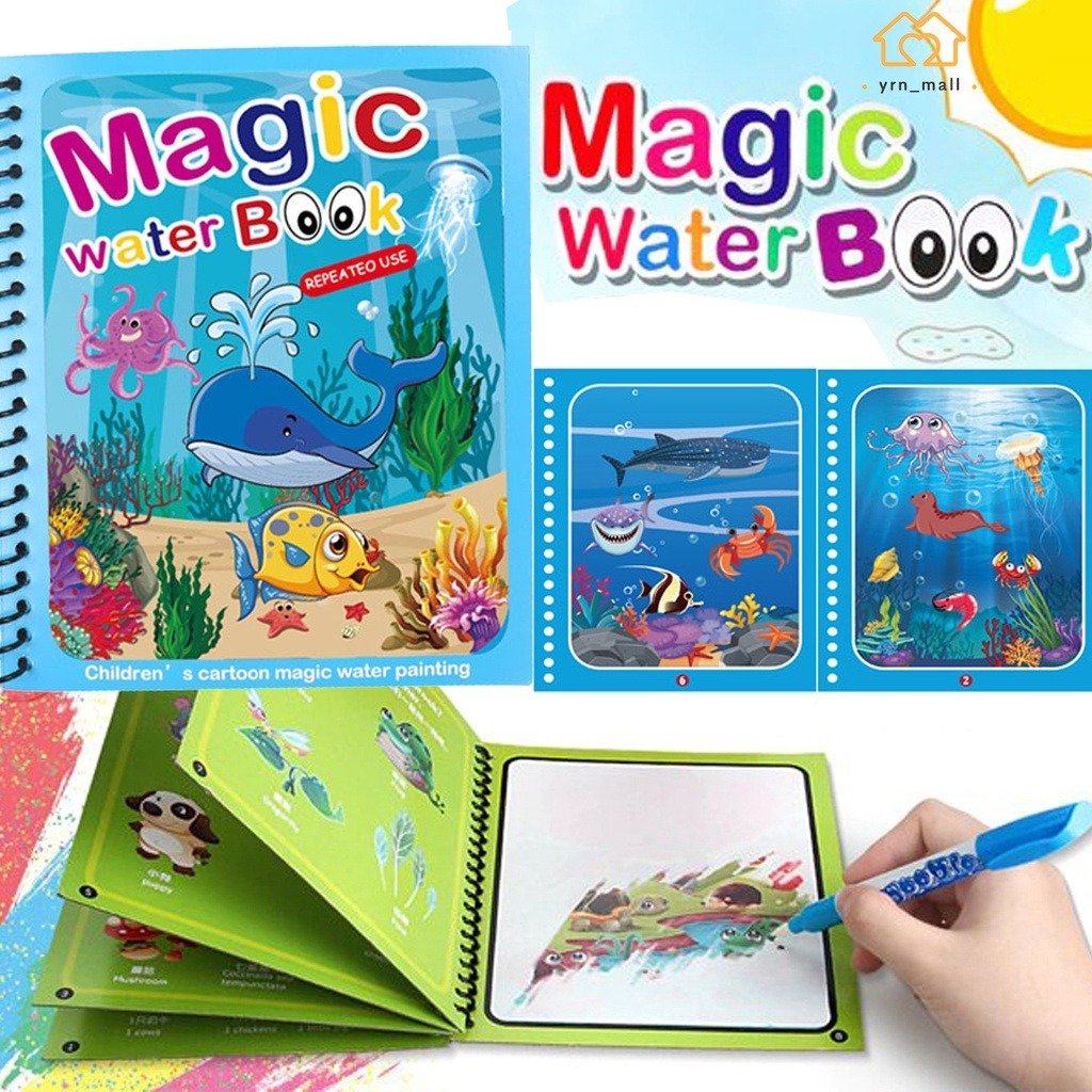 2026_08_19_e889ab345c3fe9d133d4fc52ee33bb1c Magic Water Drawing Book for Kids - Image 1