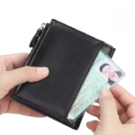 Baellerry Buffalo Leather Trifold Wallet - Image 6