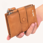 Baellerry Buffalo Leather Trifold Wallet - Image 5